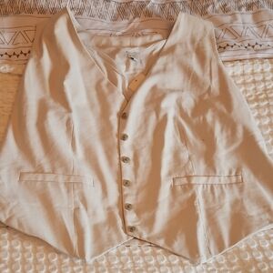Target Cream Sleeveless Top/ Vest 2x